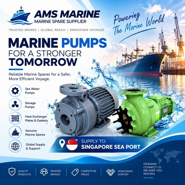 Marine Spare Parts Supply to Singapore
