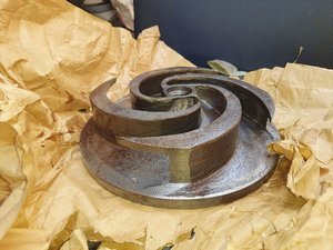 Evac Evac Pump Impeller 5451450 Evac Pump Impeller 5451450