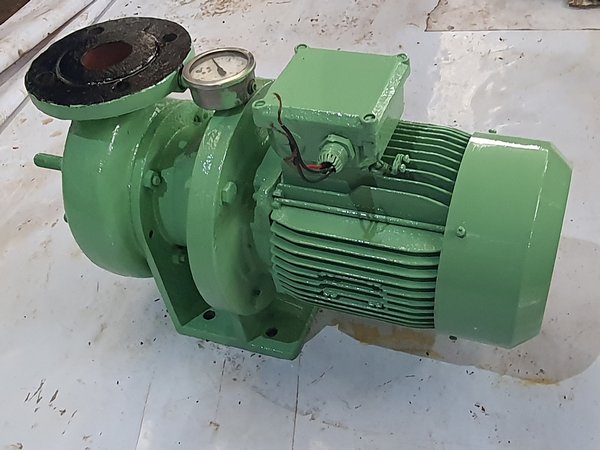 HERBORNER PUMPEN HK50 1-120 Sewage Plant Ejector Pump with Motor, HK50 1-120 HERBORNER PUMPEN HK50 1-120 Sewage Plant Ejector Pump with Motor, HK50 1-120