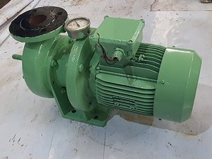 001 HERBORNER PUMPEN HK50 1-120 Sewage Plant Ejector Pump with Motor, HK50 1-120