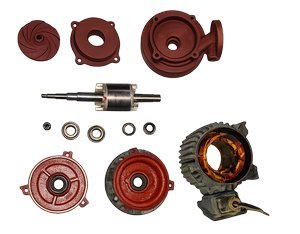 Taiko Kikai CR 50ST Discharge Pump, Sewage Treatment Plant, Taiko Kikai CR50S, Taiko Kikai CR-50ST, Marine pump, SBH-15